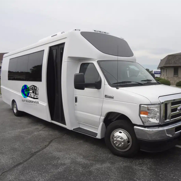 18 Passenger Minibus exterior